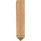 Ekena Millwork Funston Arts & Crafts Smooth Bracket, Western Red Cedar, 5 1/2"W x 20"D x 28"H BKT06X20X28FST03SWR - alternate 4